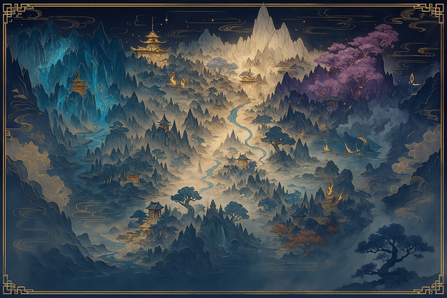 World Map Background